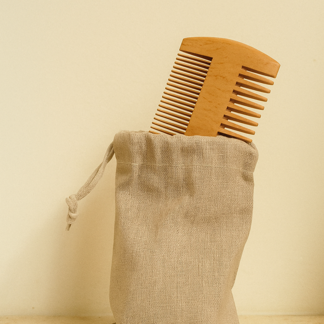 Bamboo Beard Comb